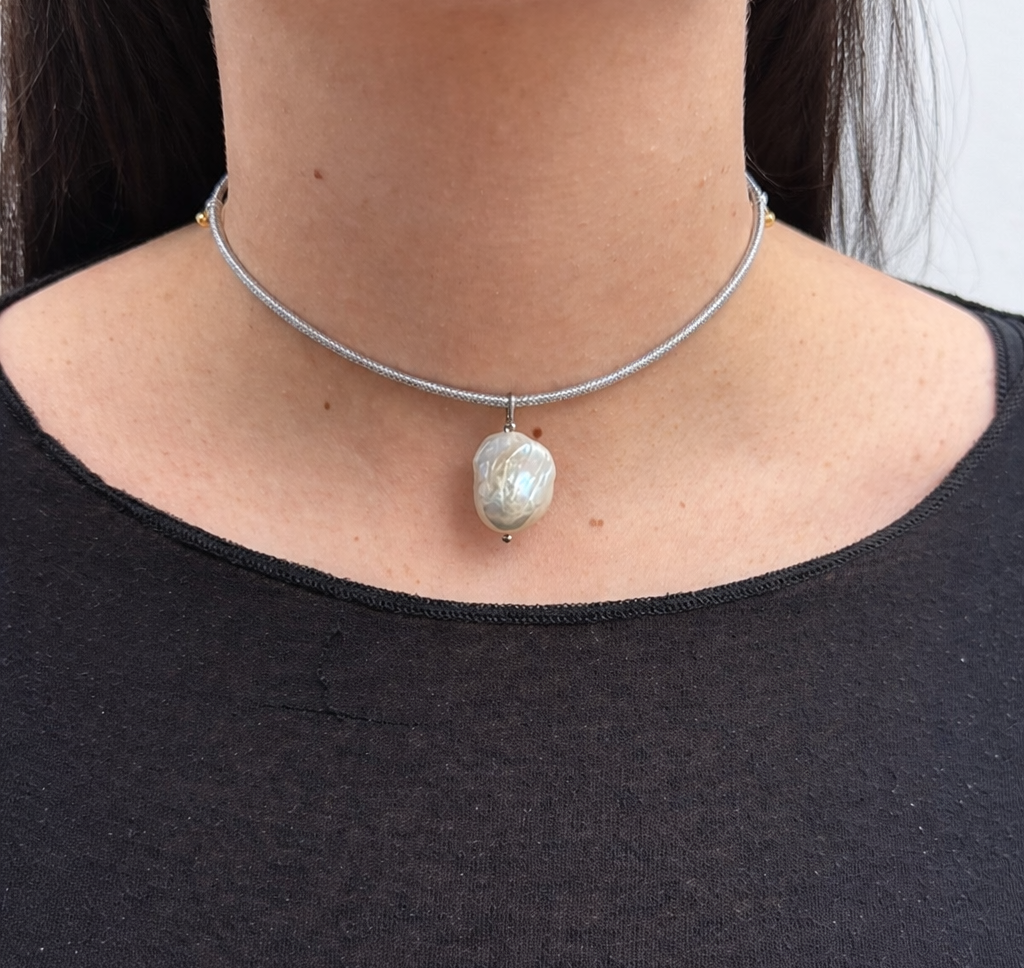Nerea Silver Necklace