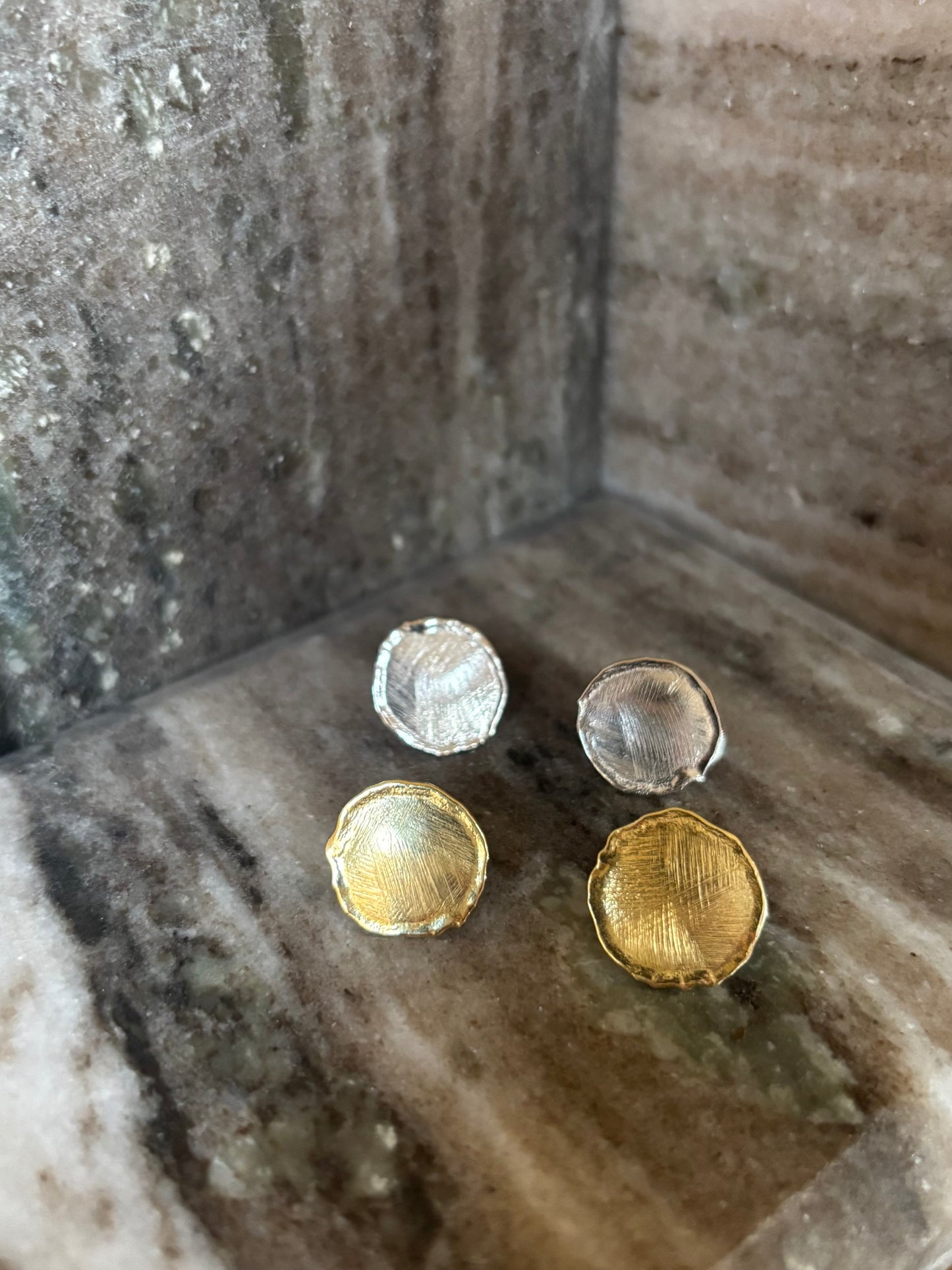 Aura Silver Earrings