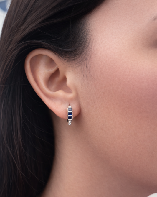 Nyx Blue Earrings