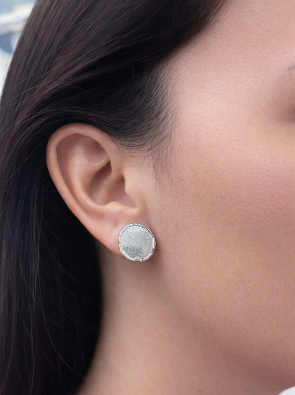 Aura Silver Earrings