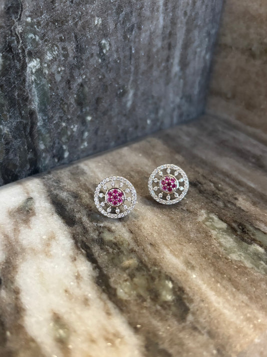 Orecchini Cassiopea Rosa