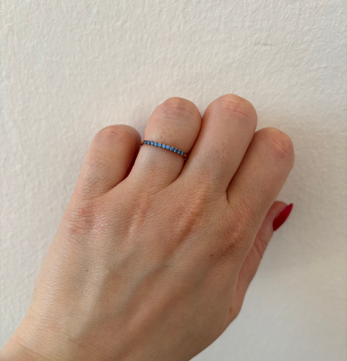 Anello Nereide Blu