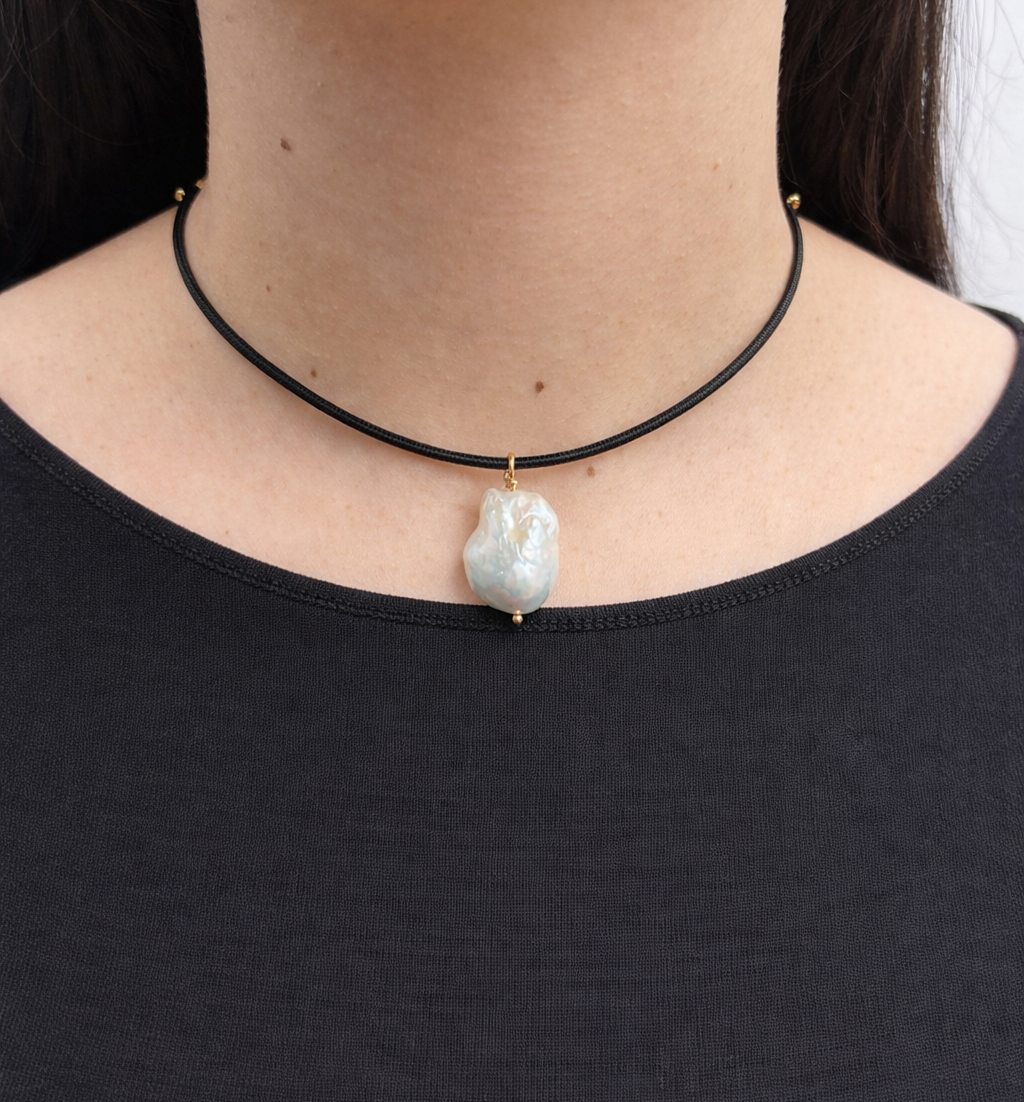 Nerea Black Necklace