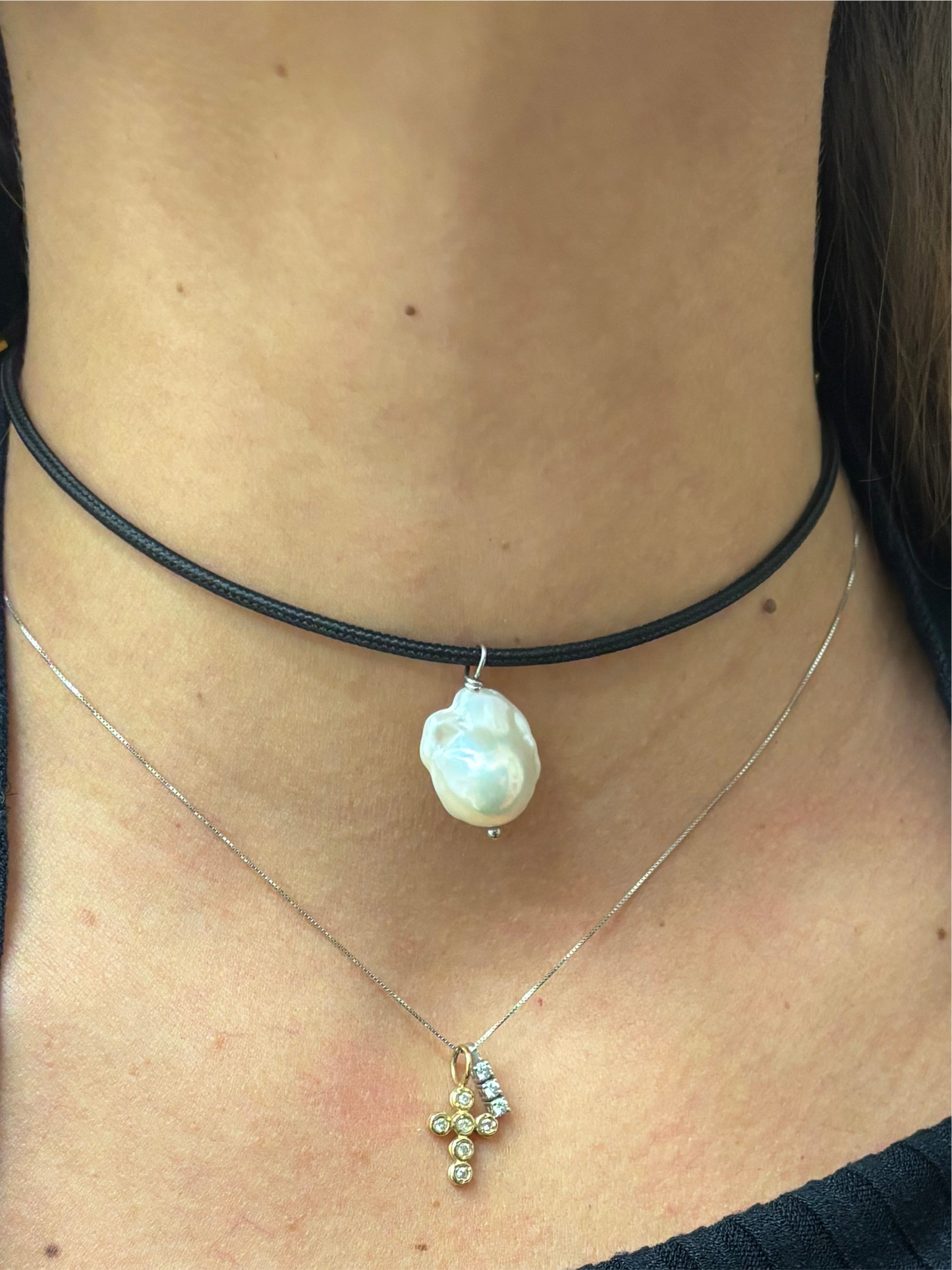 Nerea Black Necklace