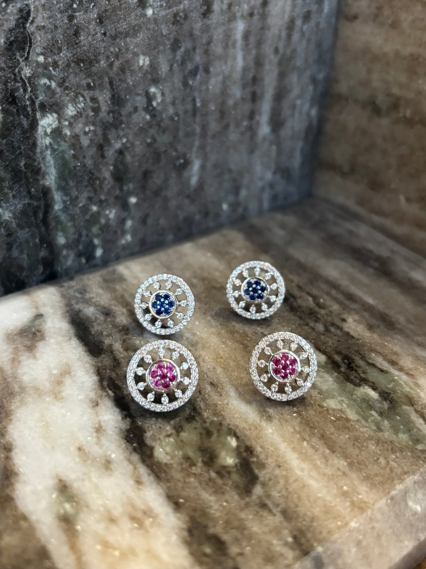 Orecchini Cassiopea Rosa